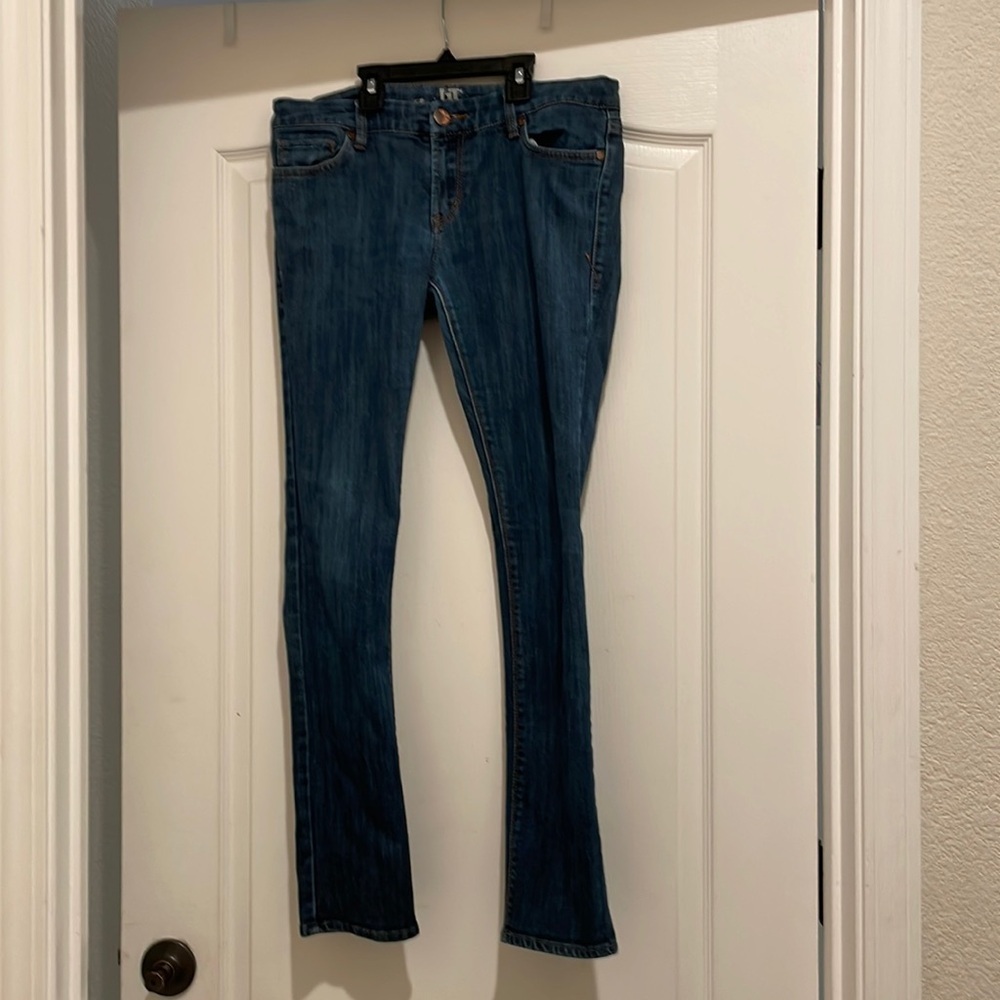 Dark skinny jeans
